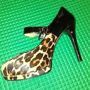 Nine West strapped heels